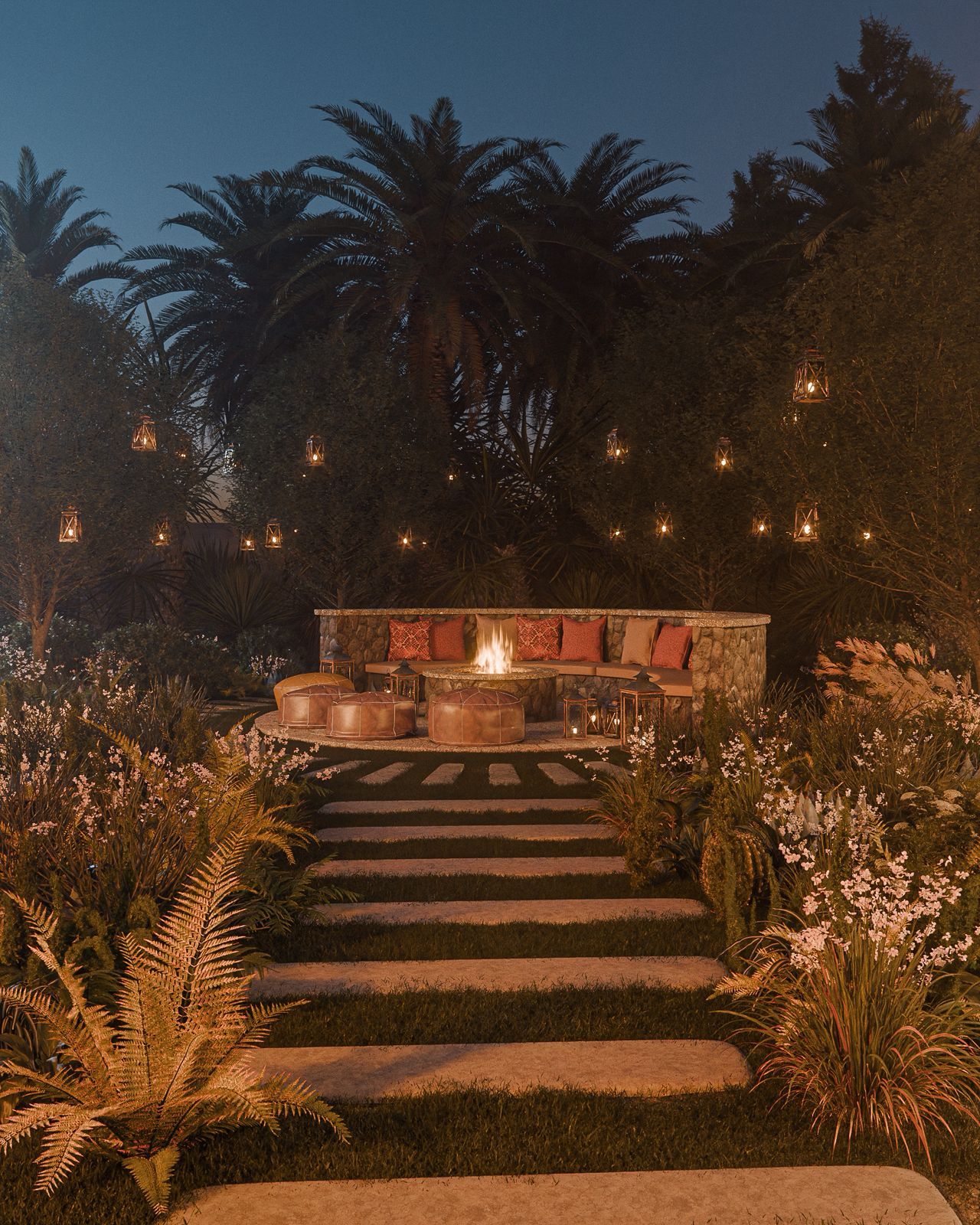 Prestigious Furnished House for Long-term Rental in Route d'Amizmiz