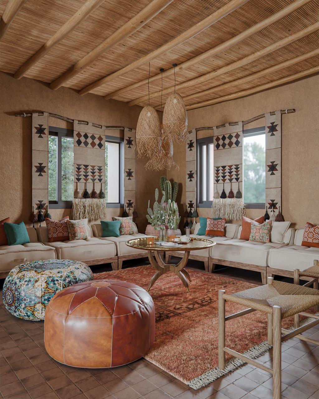 Prestigious Furnished House for Long-term Rental in Route d'Amizmiz