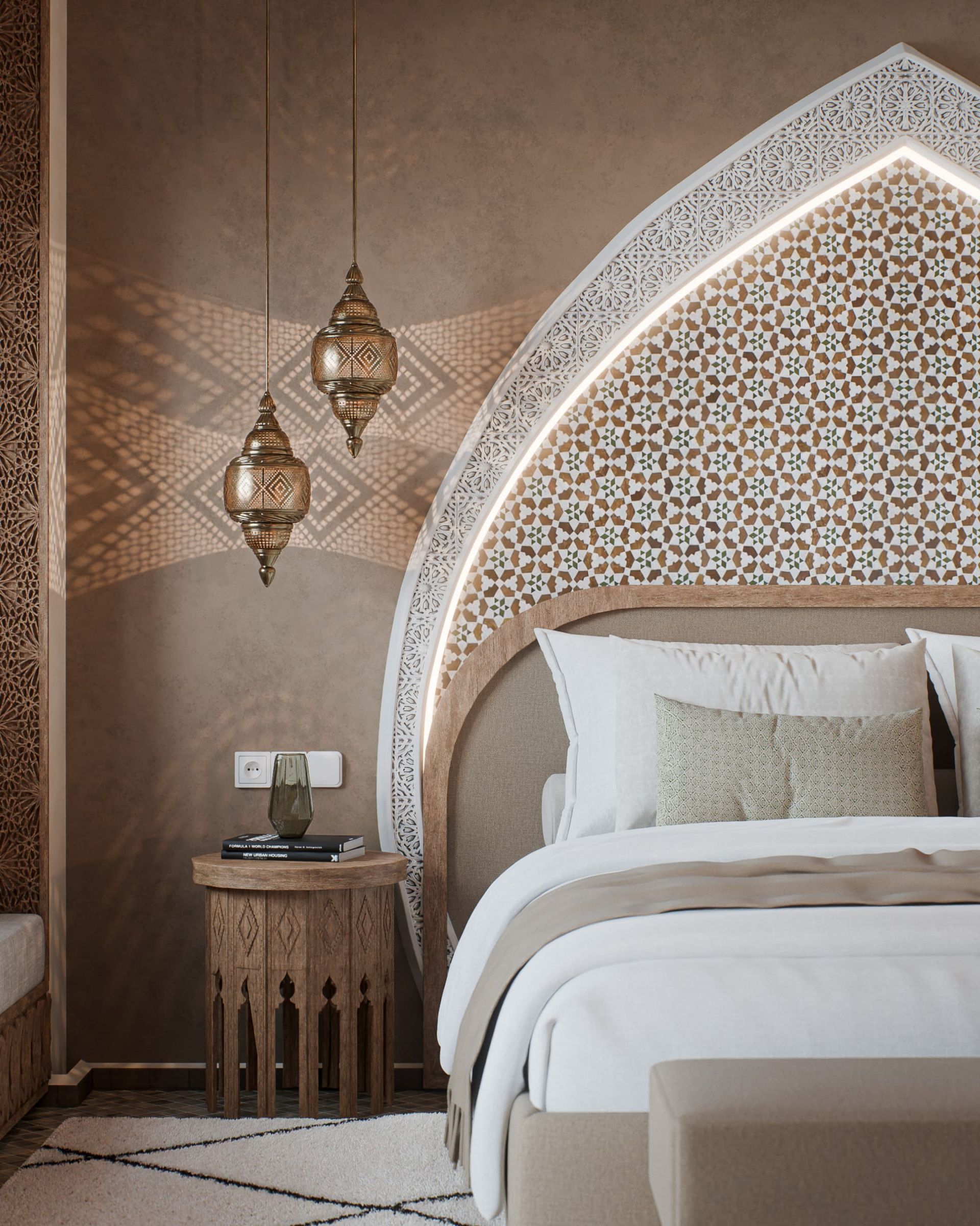 Prestigious Furnished House for Long-term Rental in Route d'Amizmiz