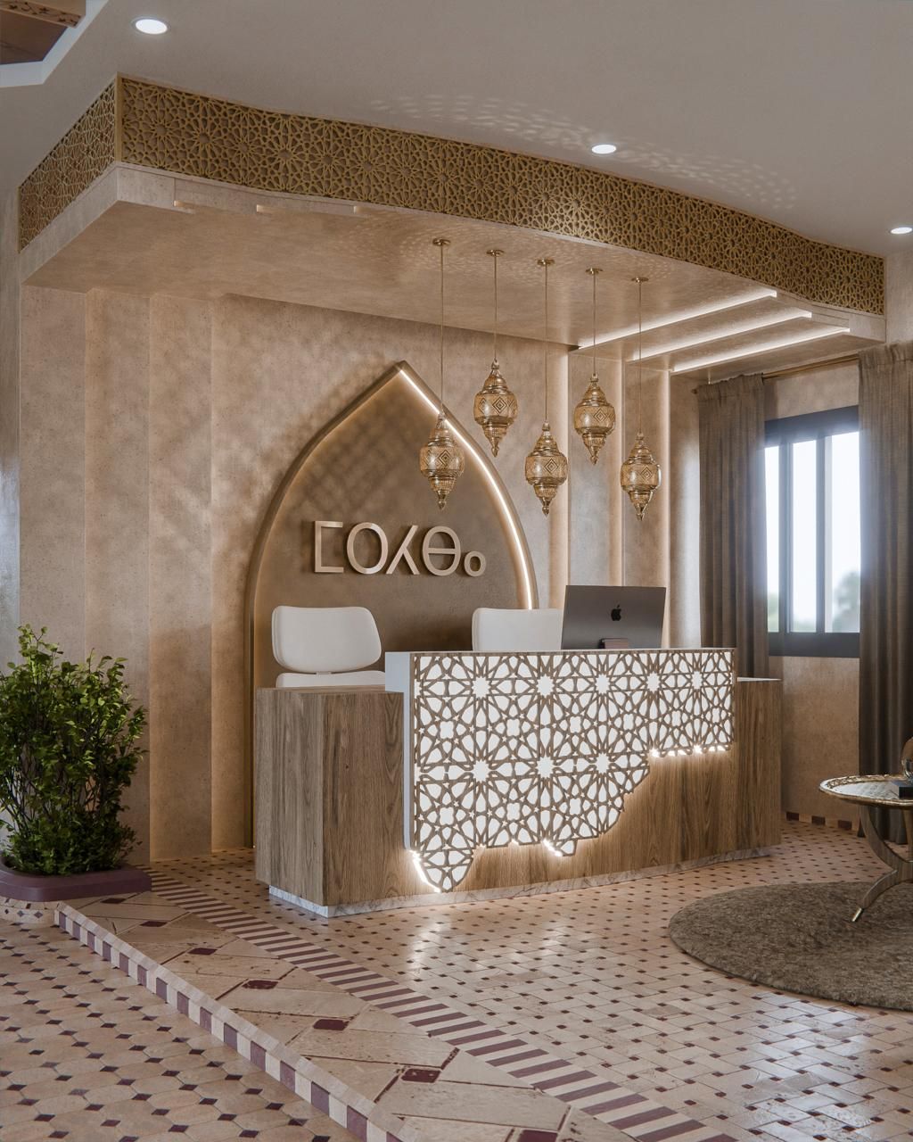 Prestigious Furnished House for Long-term Rental in Route d'Amizmiz