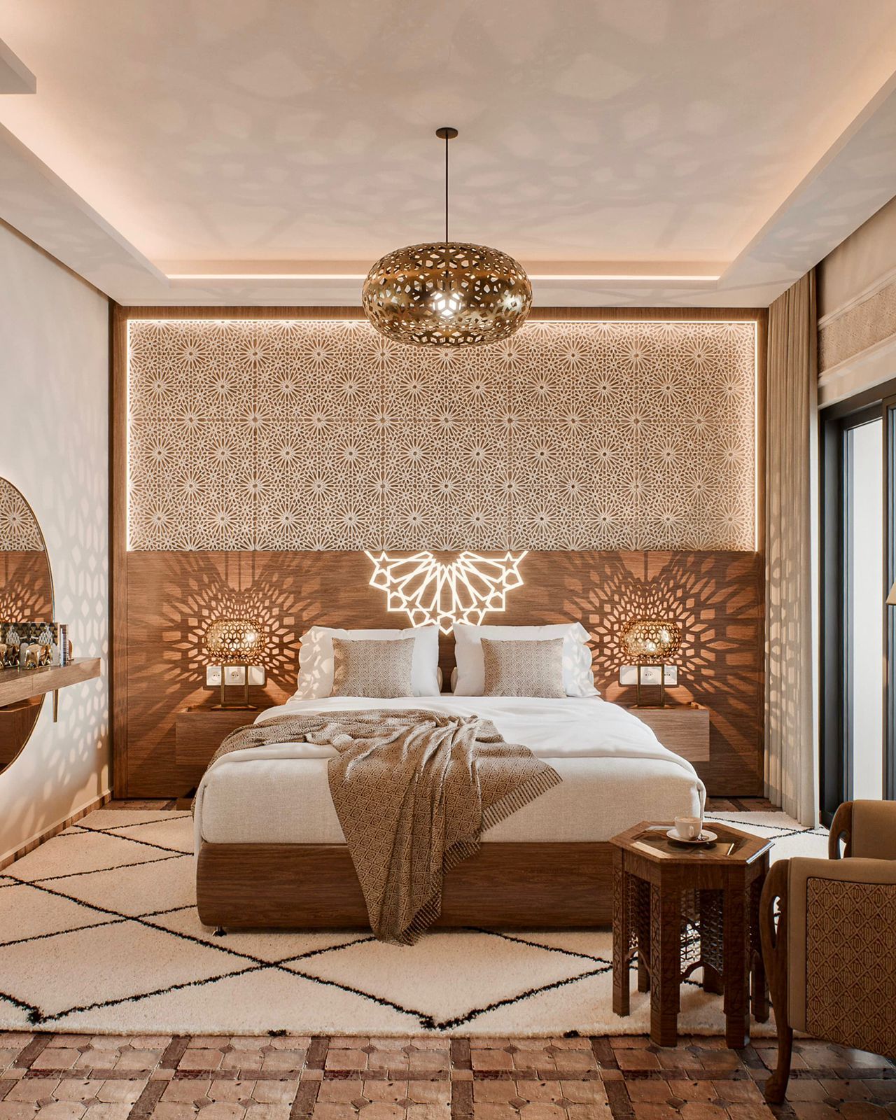 Prestigious Furnished House for Long-term Rental in Route d'Amizmiz