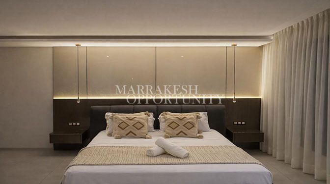 Upscale Furnished Apartment T4 for Long-term Rental in Gueliz