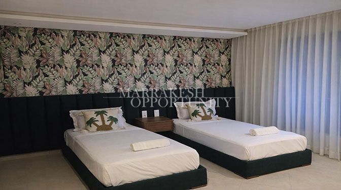 Upscale Furnished Apartment T4 for Long-term Rental in Gueliz