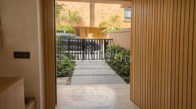 Villa meublée en location sur la route de Tahnaoute