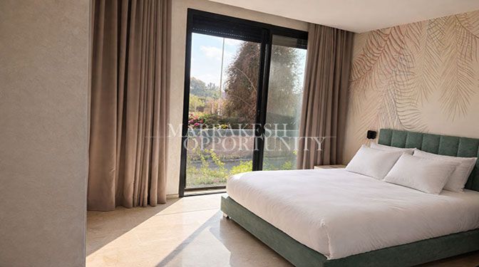 Villa meublée en location sur la route de Tahnaoute