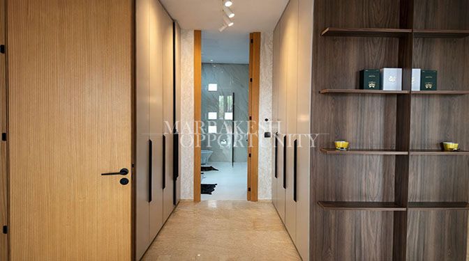 Villa meublée en location sur la route de Tahnaoute