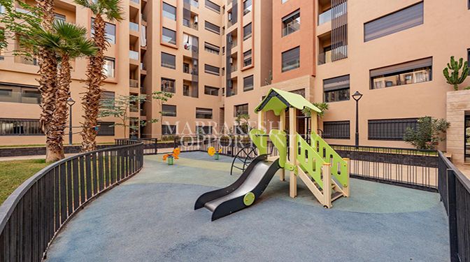 Appartement moderne neuf à vendre à Guéliz avec piscine et prestations haut de gamme