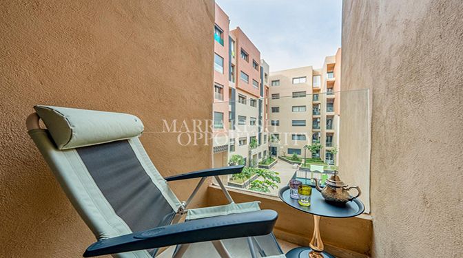 Appartement moderne neuf à vendre à Guéliz avec piscine et prestations haut de gamme
