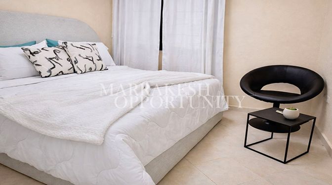 Appartement meublé à louer au cœur de Guéliz