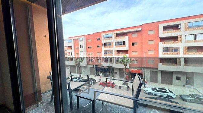 Appartement meublé à louer en longue durée sur la route de Safi