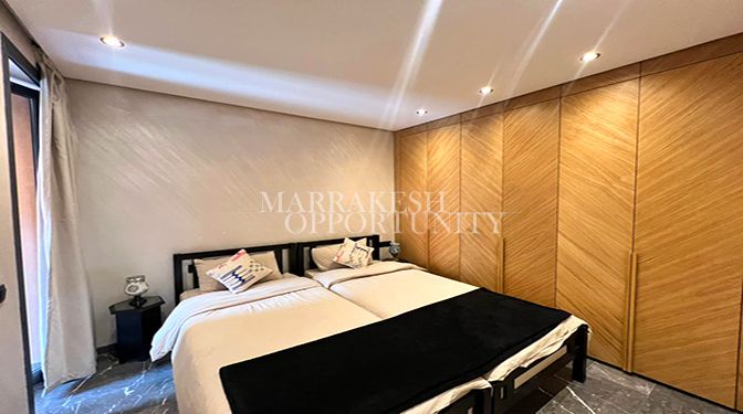 Appartement meublé à louer en longue durée sur la route de Safi