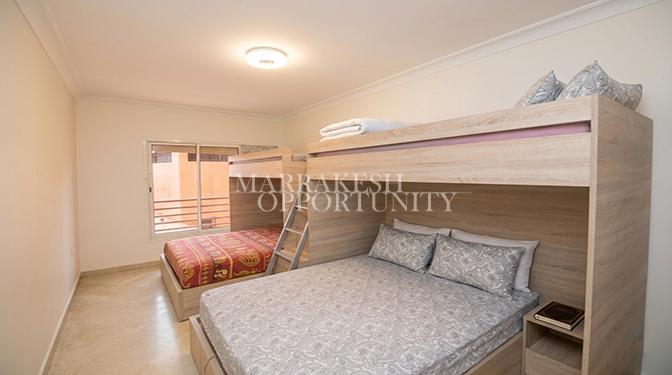 Appartement spacieux entièrement meublé à vendre à Guéliz