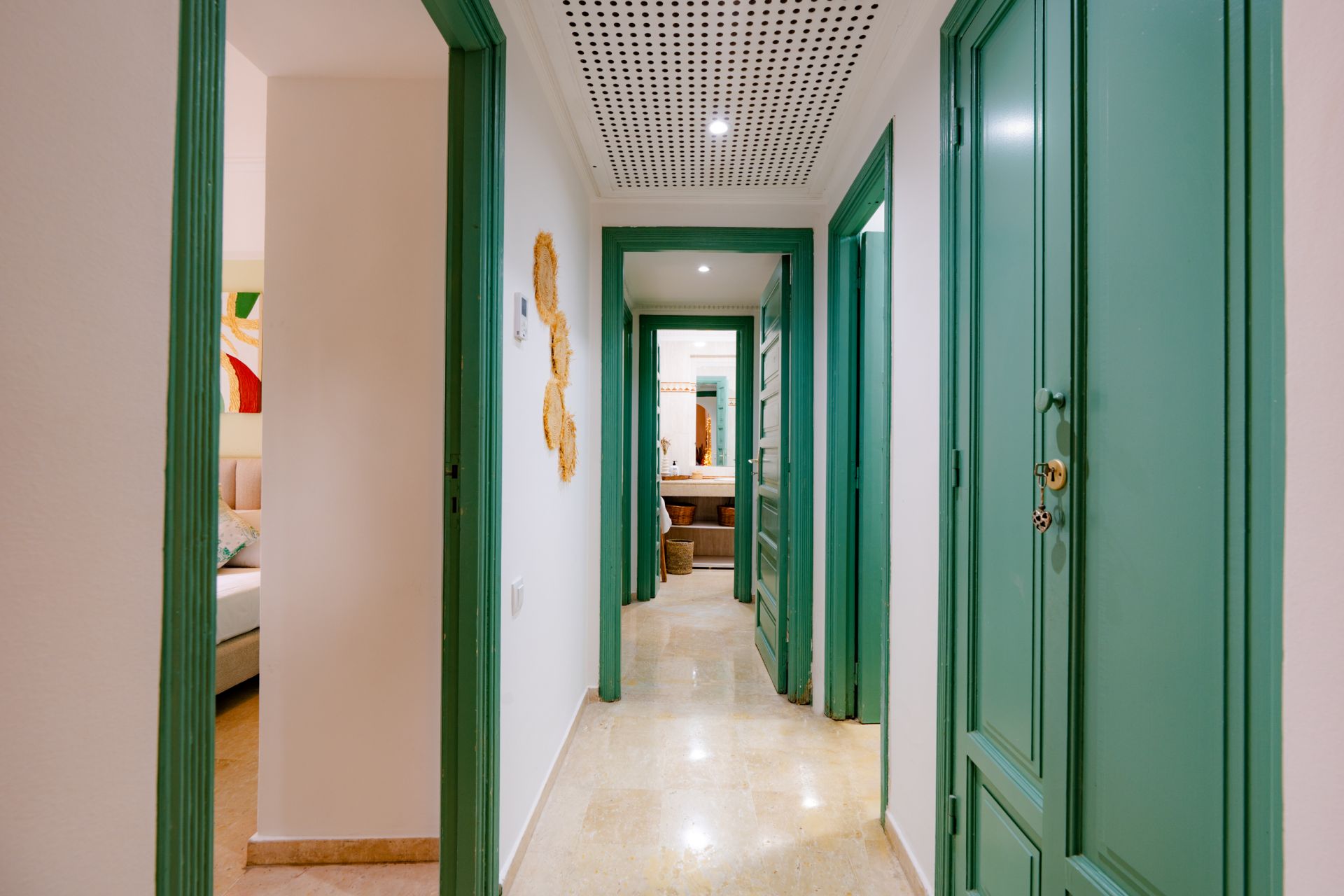 Appartement rez-de-jardin meublé à louer à Hivernage