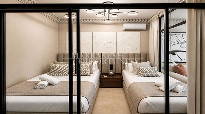 Appartement moderne meublé en location longue durée à Hivernage