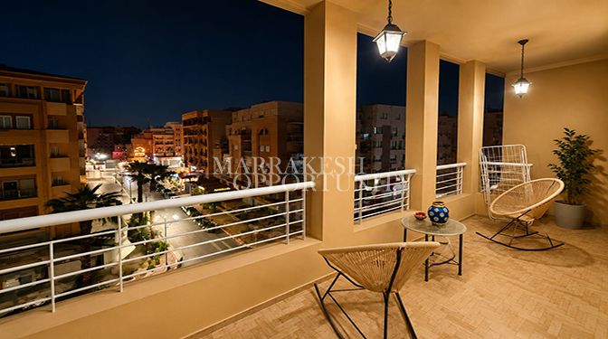Charmant appartement T2 meublé à louer au cœur de Guéliz