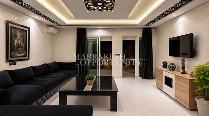 Charmant appartement T2 meublé à louer au cœur de Guéliz