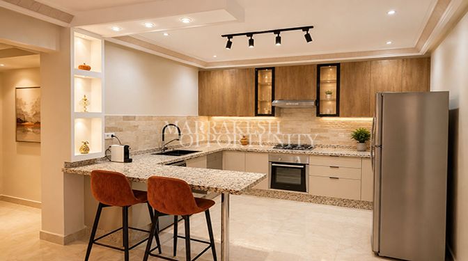 Superbe appartement meublé à louer sur la Route de Casa