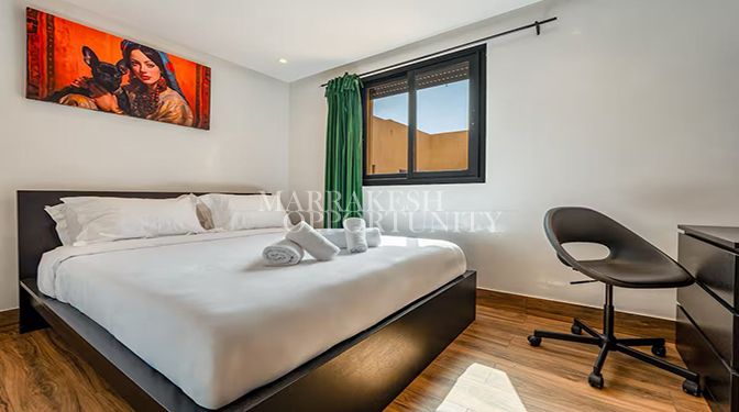 Élégant Appartement Meublé à louer au cœur de Guéliz
