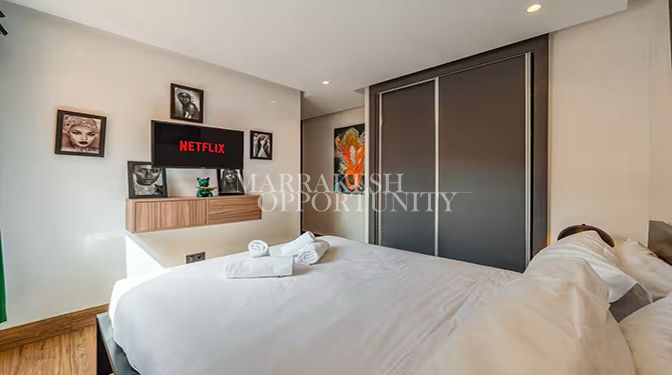 Élégant Appartement Meublé à louer au cœur de Guéliz