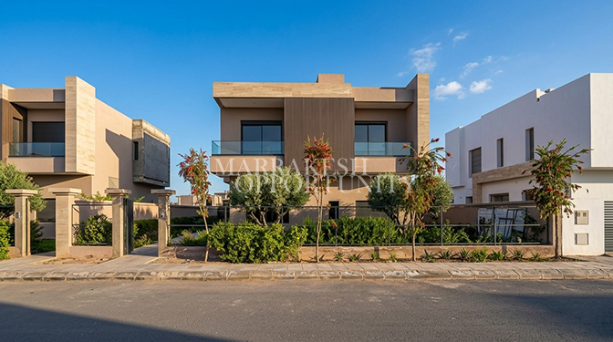 Villa moderne avec piscine et jardin à vendre à Agdal