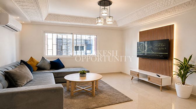 Charmant appartement T2 meublé à louer à Guéliz
