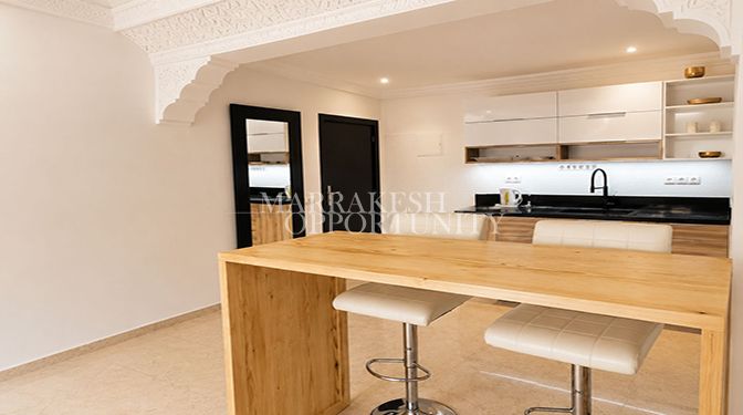 Charmant appartement T2 meublé à louer à Guéliz