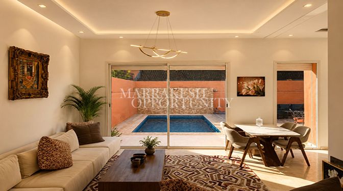 Superbe villa meublée moderne en vente à Targa