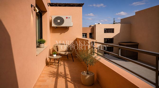 Appartement meublé haut standing à louer à Guéliz