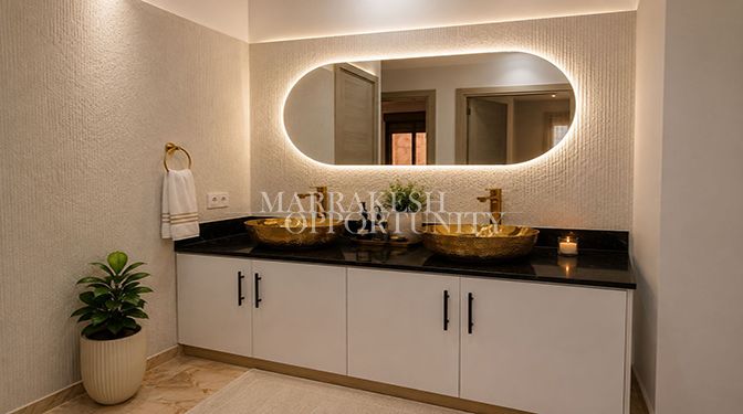 Appartement meublé haut standing à louer à Guéliz