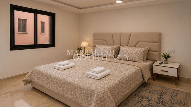 Appartement meublé haut standing à louer à Guéliz