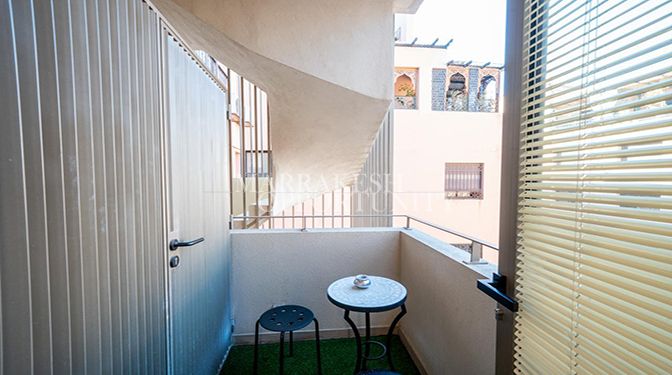 Superbe appartement meublé contemporain à louer à Guéliz