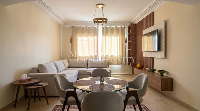 Appartement T2 meublé moderne à louer à Hivernage 