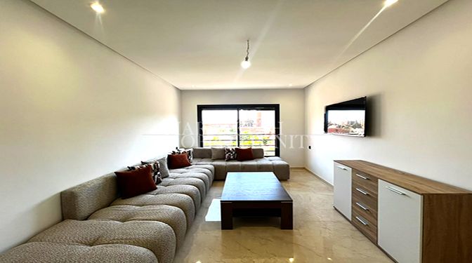 Appartement moderne meublé à louer à Guéliz