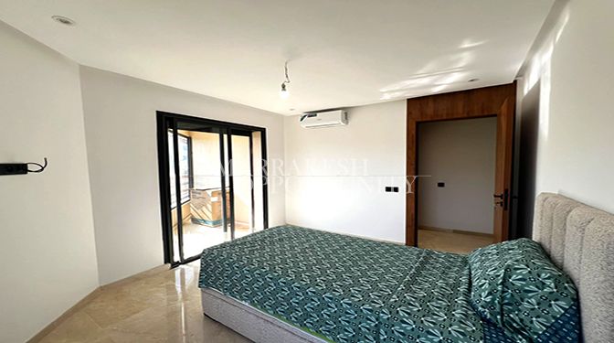 Appartement moderne meublé à louer à Guéliz