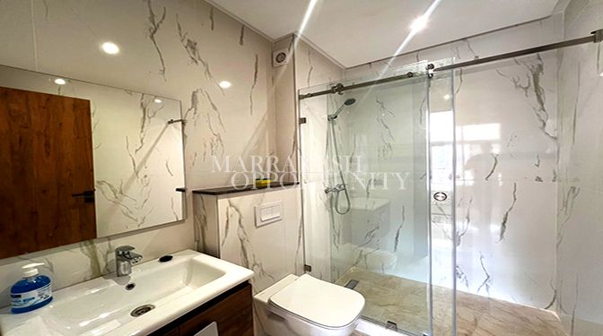 Appartement moderne meublé à louer à Guéliz