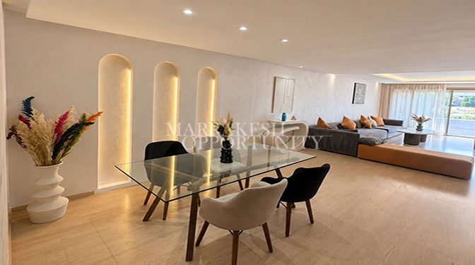 Magnifique Appartement Meublé en Location à Agdal – Résidence Golfique de Standing