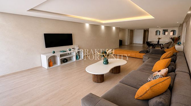 Magnifique Appartement Meublé en Location à Agdal – Résidence Golfique de Standing