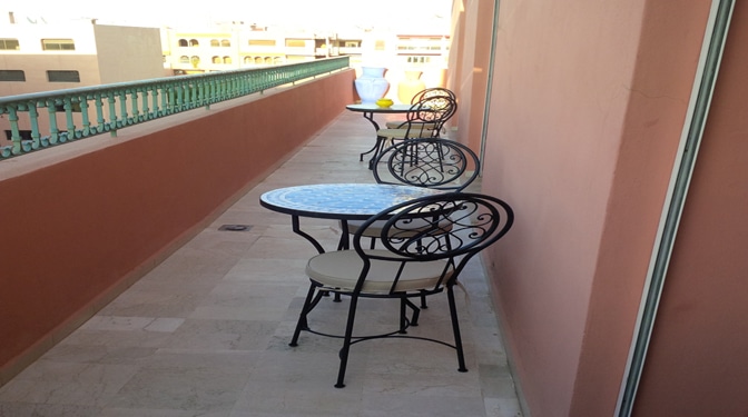 location longue durée Appartement meublé Guéliz