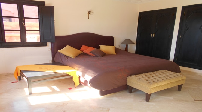 location longue durée villa Palmeraie