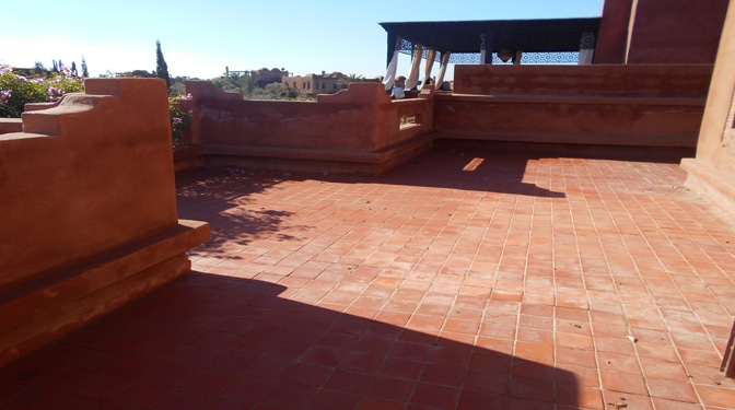 location longue durée villa Palmeraie