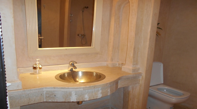 location longue durée villa Palmeraie