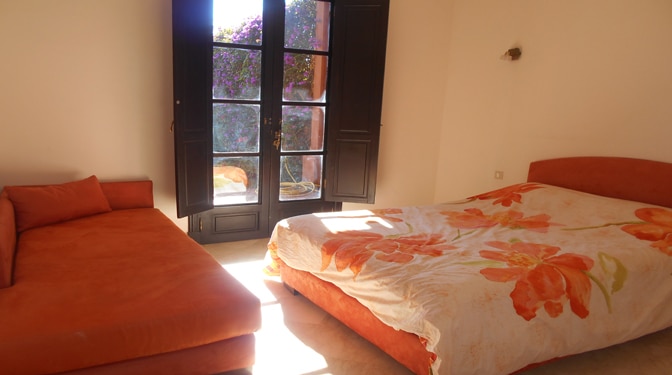 location longue durée villa Palmeraie