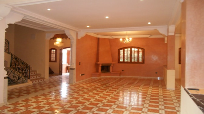 location longue durée villa Targa vide