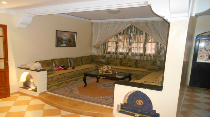 location longue durée villa Targa vide