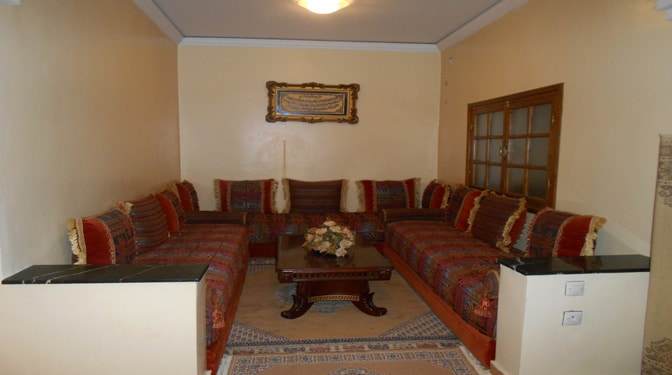 location longue durée villa Targa vide