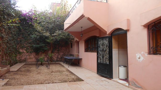 location longue durée villa Targa vide