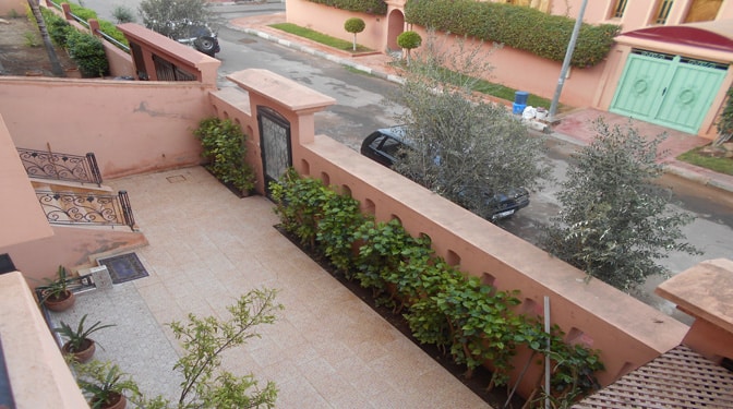 location longue durée villa Targa vide