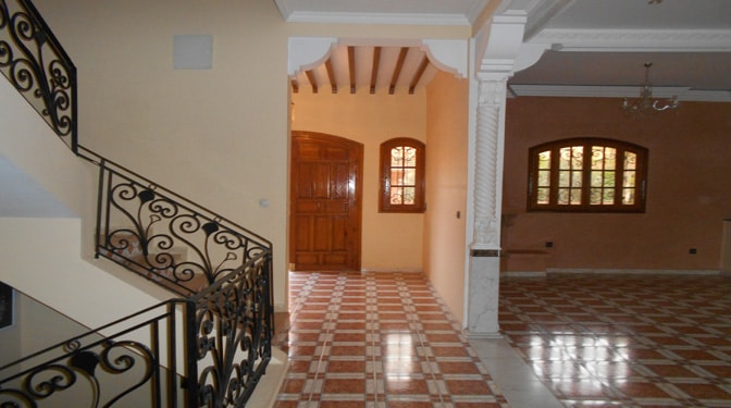 location longue durée villa Targa vide