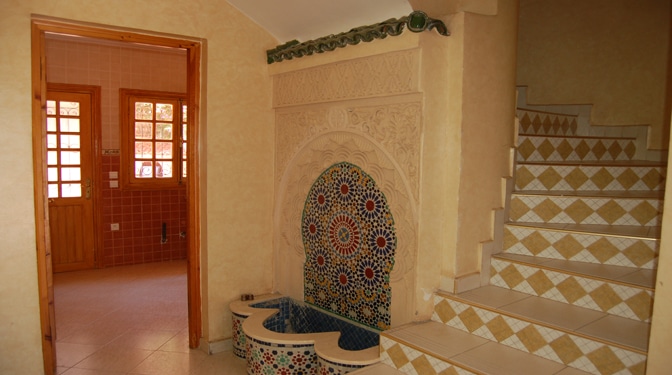 Location longue durée villa targa dans une résidence avec piscine