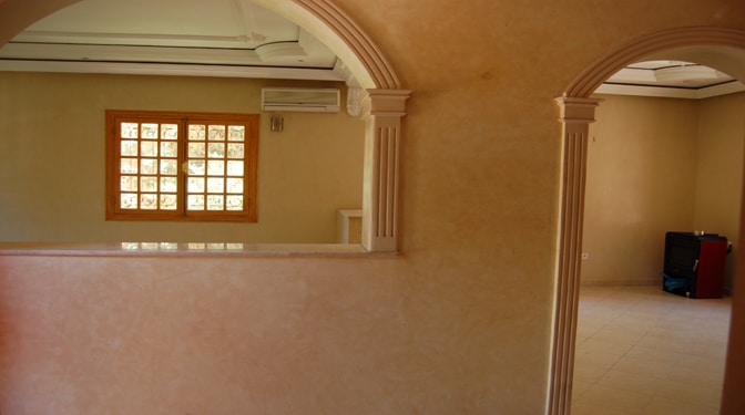 Location longue durée villa targa dans une résidence avec piscine